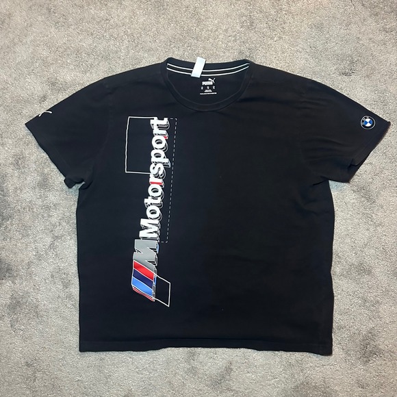 Puma Other - Puma T-Shirt Mens XL Black BMW M Motorsport Graphic Short Sleeve